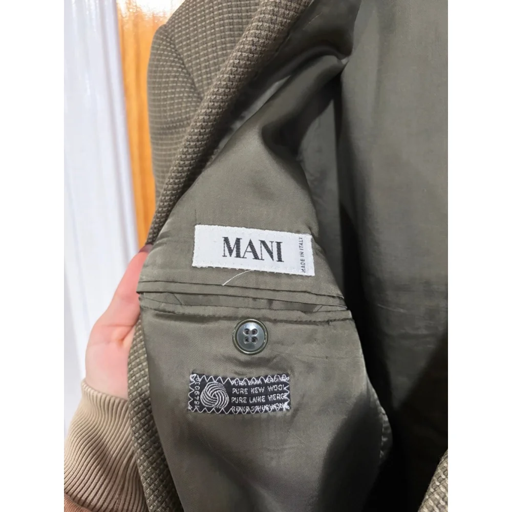 Giorgio Armani MANI Pure Virgin Wool Blazer Made in Italy Bloomingdale’s 41R